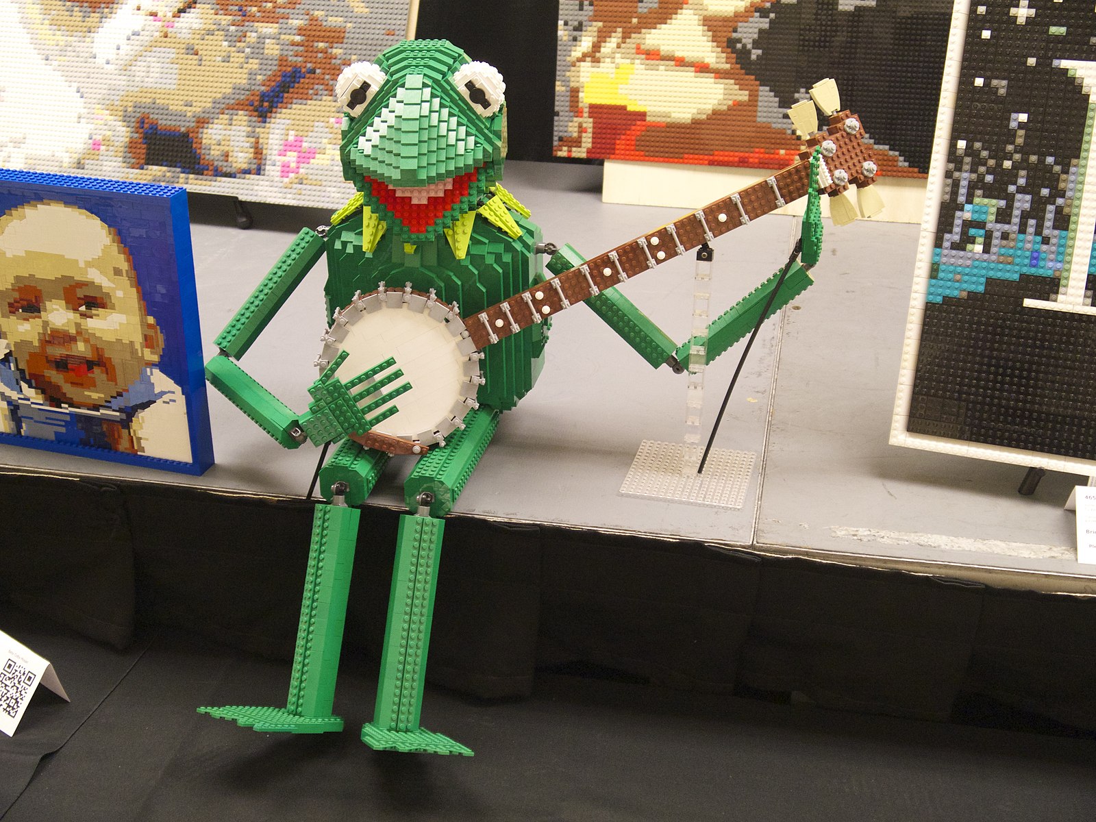 A Lego version of Kermit the Frog plays a Lego banjo. What else would it play?